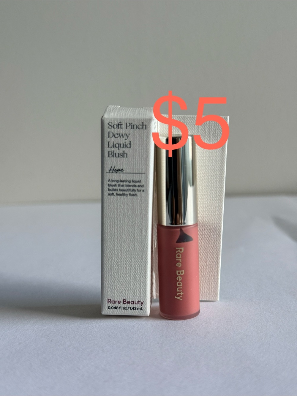 Rare Beauty Dewy Liquid Blush in Hope 1.43ml